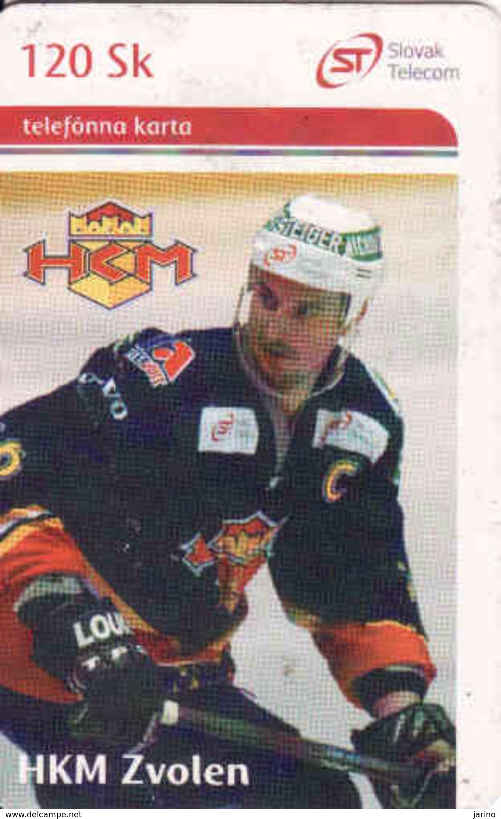 Slovakia, Chip Phonecard, 4/2004, Tirage 50 000, Hockey - Slovaquie