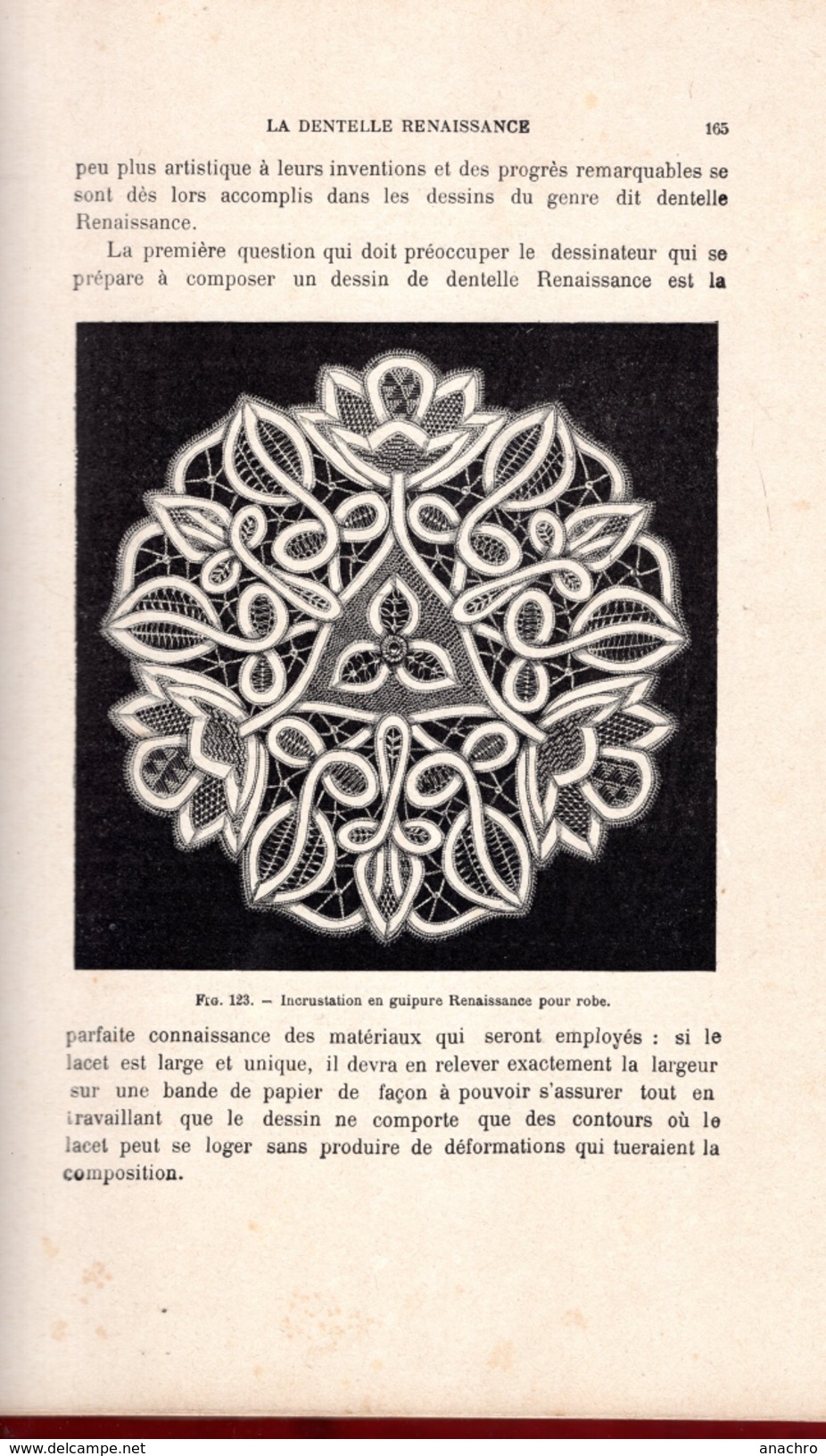 HISTOIRE Des BRODERIES DENTELLES FRANCAISES ET ETRANGERES 1906 GRAVURES Sublimes - Libros