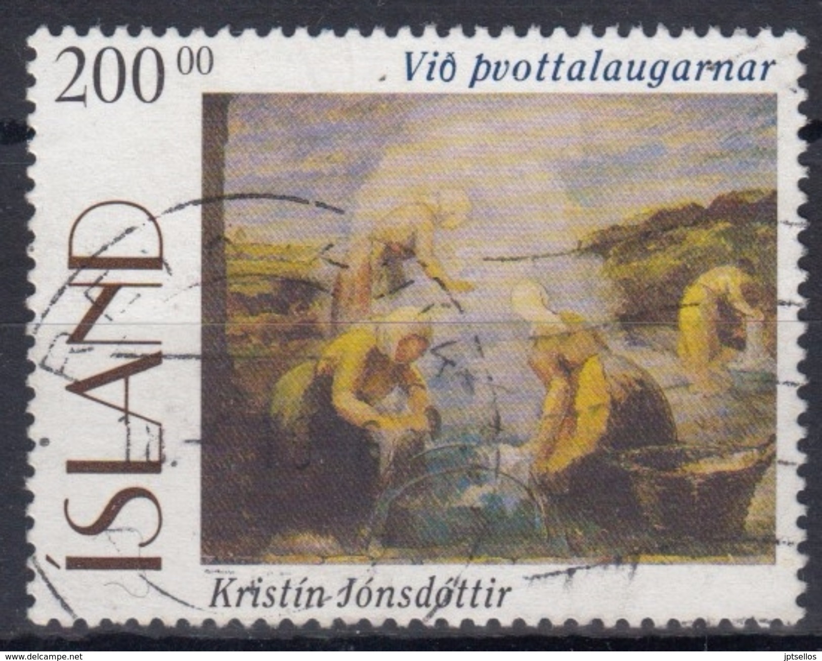 ISLANDIA 1996 Nº 796 USADO - Usati