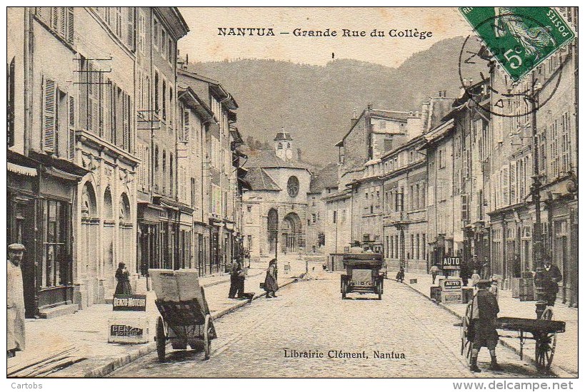 01 NANTUA  Grande Rue Du Collège - Nantua