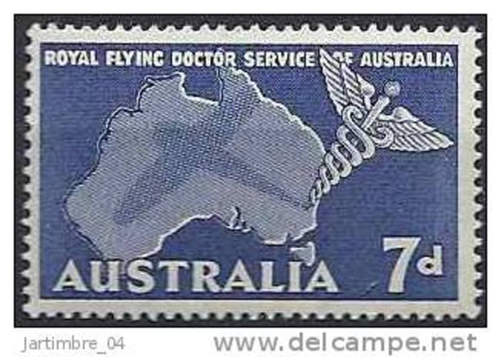 1957 AUSTRALIE PA 9** Docteur Volant - Neufs