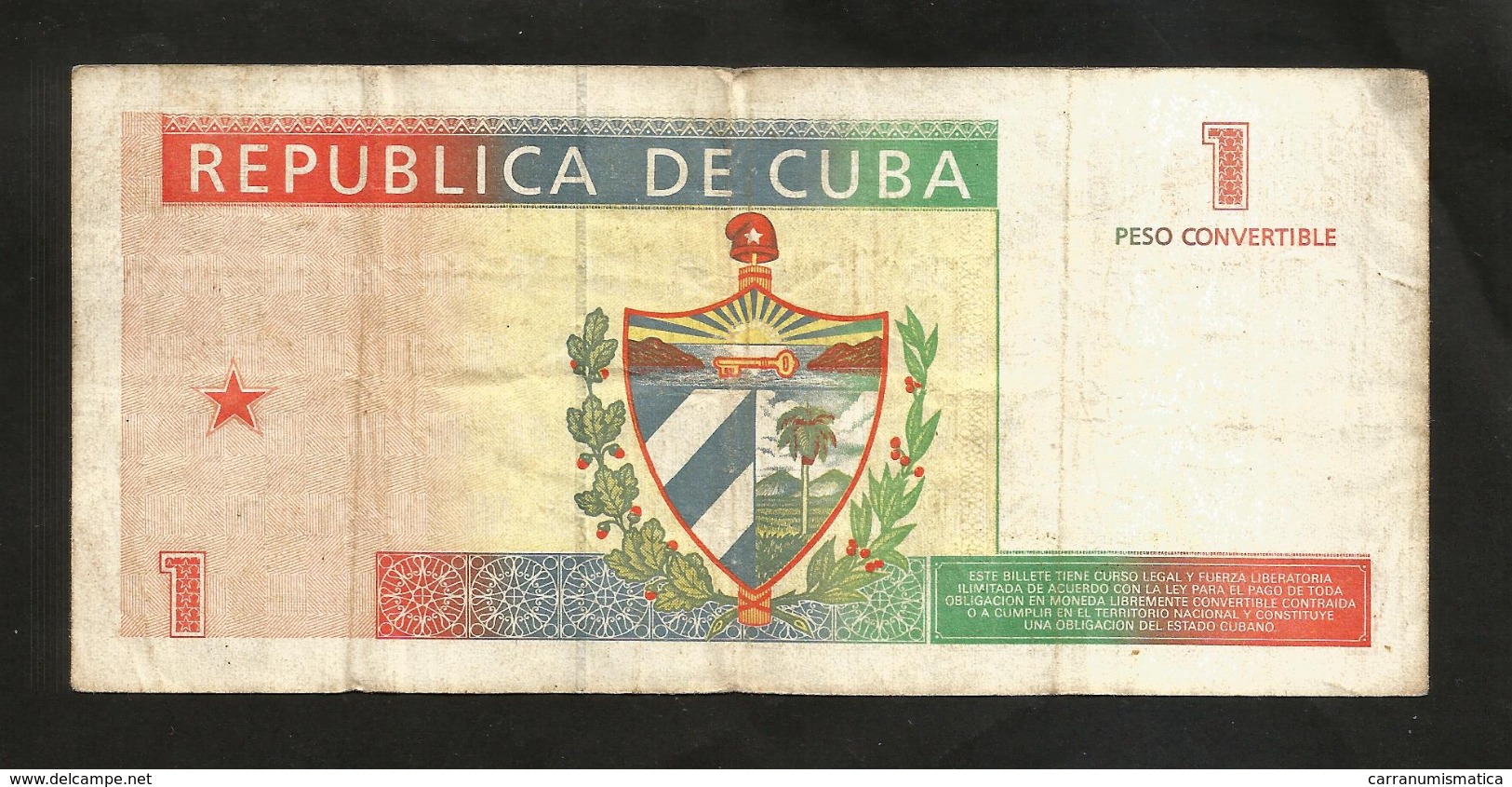 CUBA - BANCO NATIONAL De CUBA - 1 PESO CONVERTIBLE (1994) - Cuba