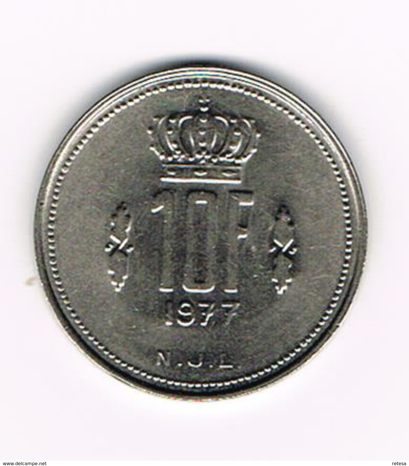 ) LUXEMBURG  10 FRANCS 1977 - Luxembourg