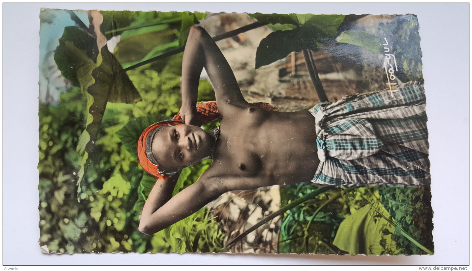 JEUNE GUINEENNE L'Afrique En Couleurs Librairie Constantin Conakry Exotique - Guinea