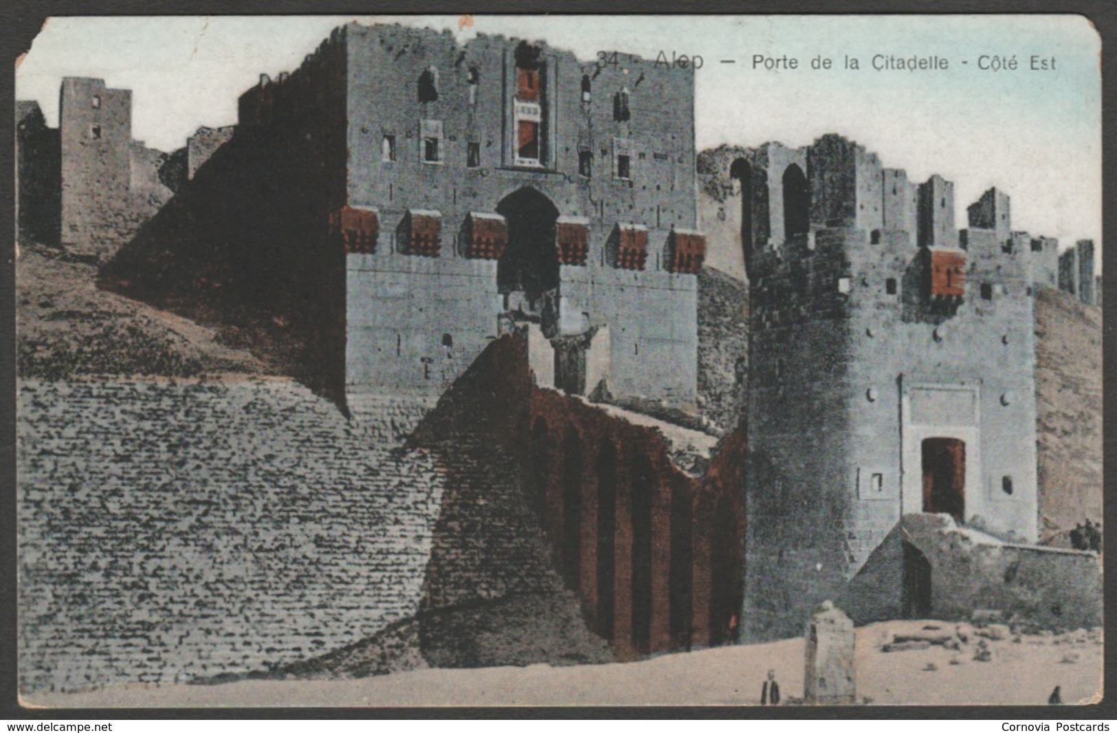 Porte De La Citadelle, Alep, C.1910 - Al-Mareef CPA - Syria