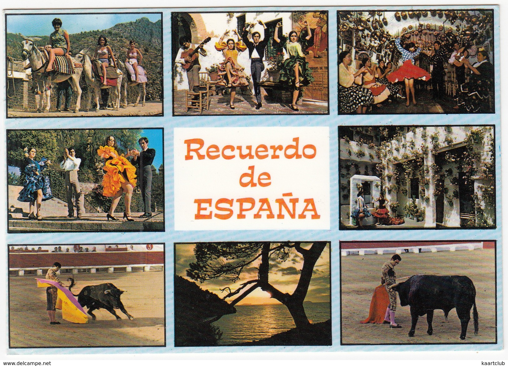 Recuerdo De Espana: TOROS, CORDILLA, Espana Tipica - Corrida