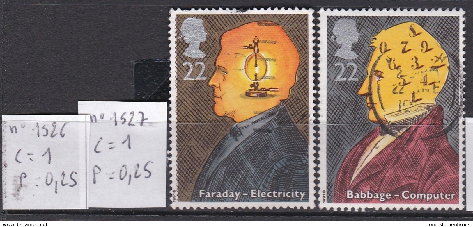 N° 1526 Et 1527 - Used Stamps