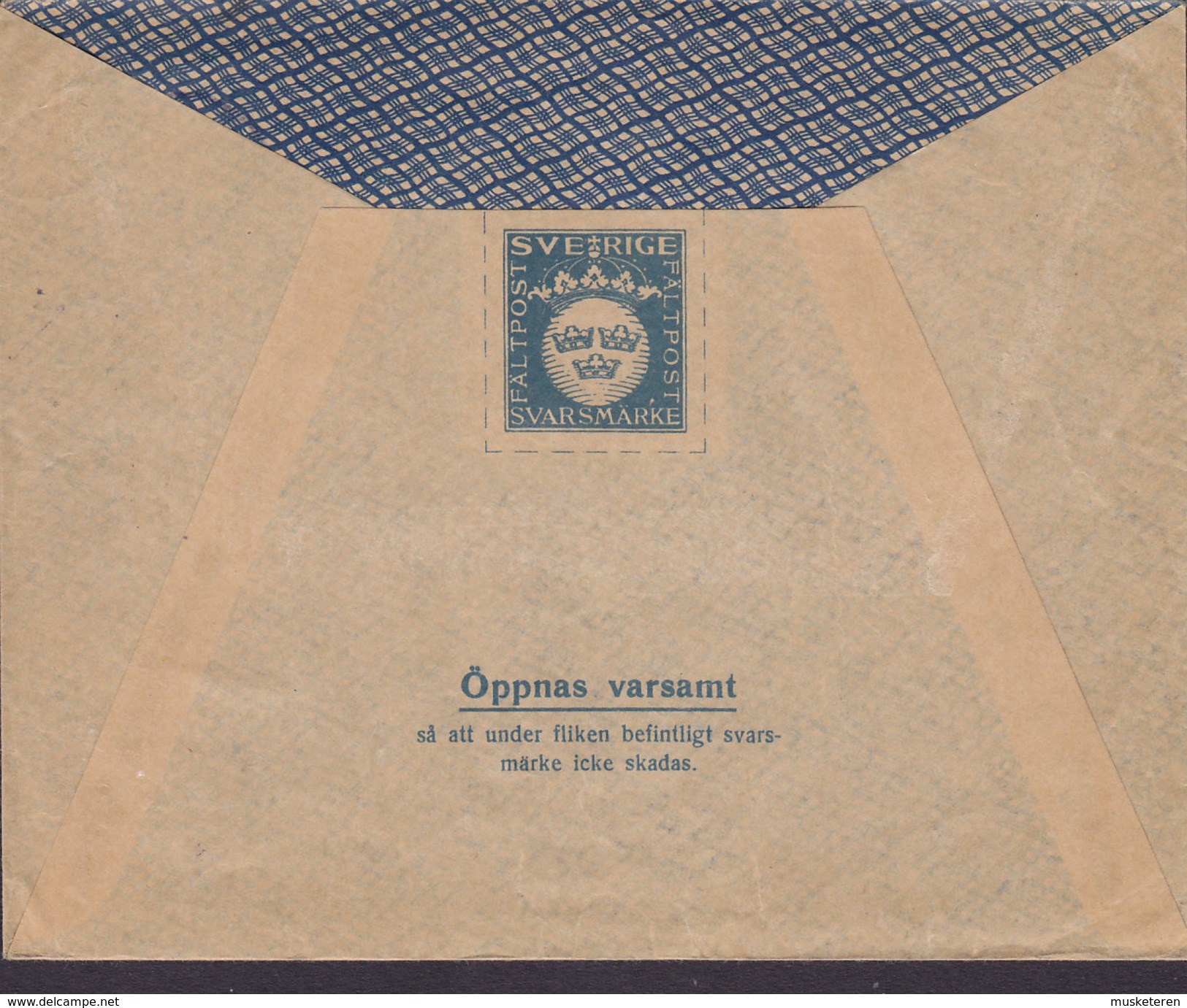 Sweden Feldpost Fieldpost Militärbrev JÖNKÖPING LBR. 1942 Cover Brief ÖREBRO (2 Scans) - Military
