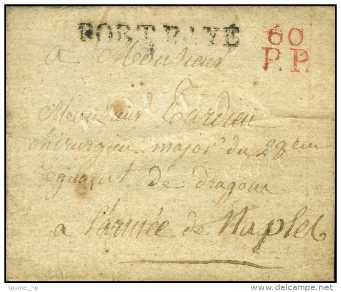 Lettre Avec Texte D'un Militaire Dat&eacute; Olzewka Le 2 Mars 1807 Achemin&eacute;e Jusqu'&agrave; Paris. Au... - Armeestempel (vor 1900)