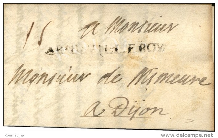 AR.DE.VILLEROY Sur Lettre Avec Texte Dat&eacute; Au Camp De Nignamont Le 29 Mai 1705. - B / TB. - RR. - Armeestempel (vor 1900)