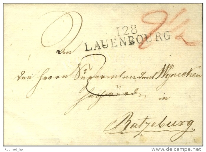 128 / LAUENBOURG. 1812. - SUP. - R. - 1792-1815: Départements Conquis