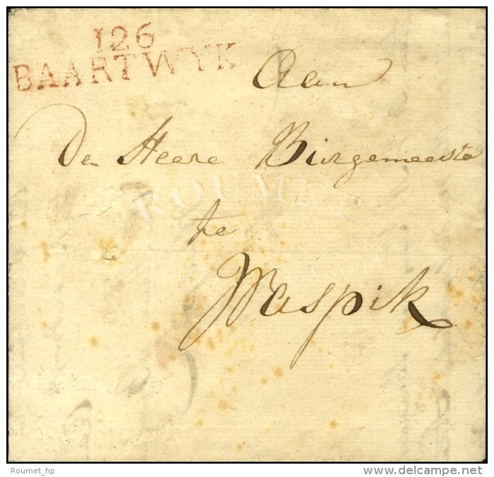 126 / BAARTWYK Rouge. 1814. - TB. - 1792-1815: Départements Conquis