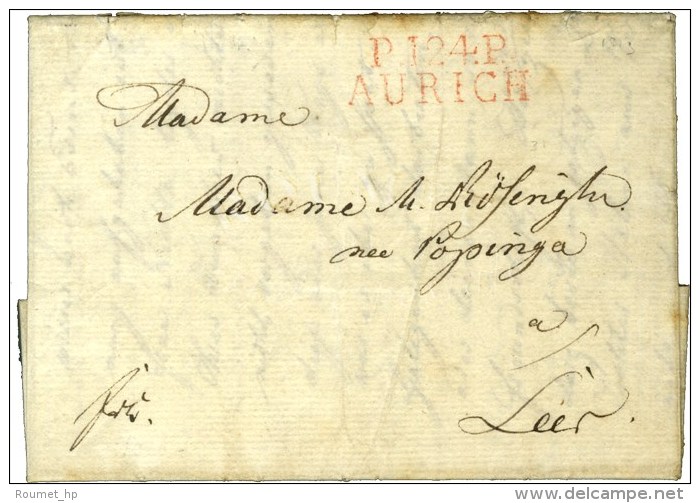 P. 121. P. / AURICH Rouge. 1813. - TB / SUP. - 1792-1815: Départements Conquis