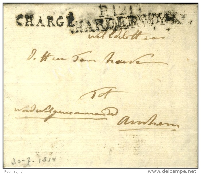 P. 121. P / HARDERWYK + CHARGE. 1814. - TB. - R. - 1792-1815: Départements Conquis