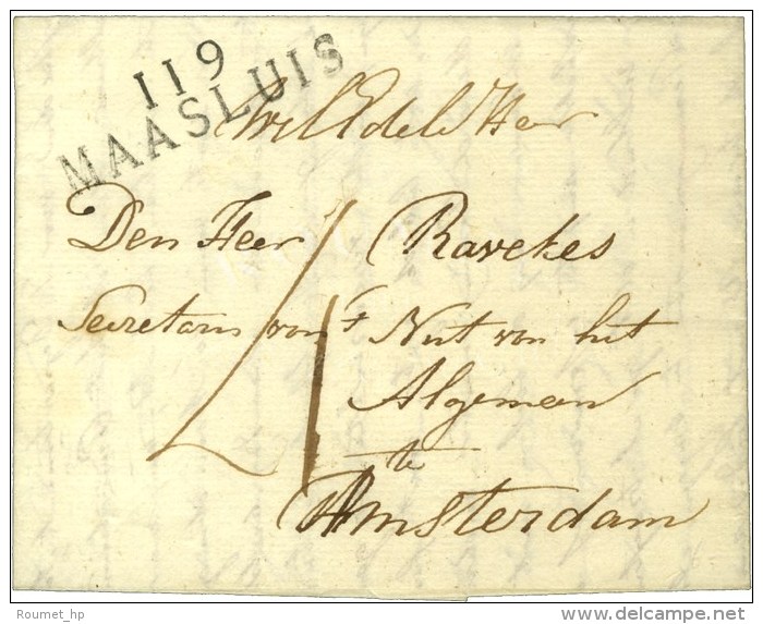 119 / MAASLUIS. 1814. - SUP. - 1792-1815: Départements Conquis