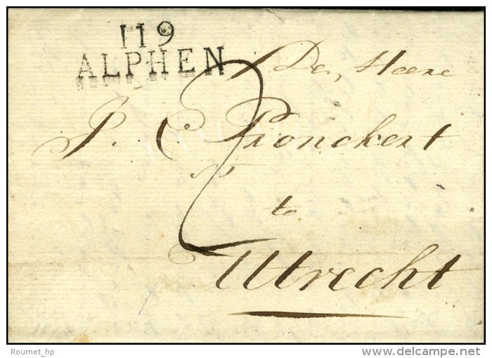 119 / ALPHEN. 1812. - SUP. - 1792-1815: Départements Conquis