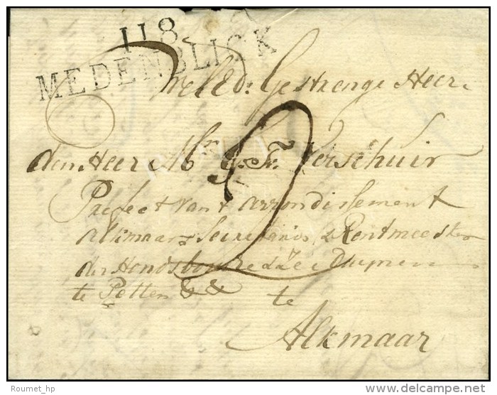 118 / MEDENBLICK. 1813. - TB / SUP. - 1792-1815: Départements Conquis