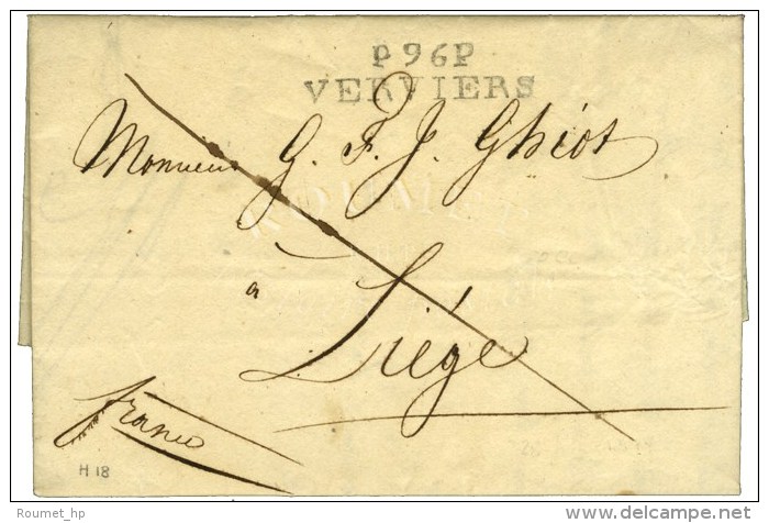 P. 96. P. / VERVIERS. 1814. - SUP. - 1792-1815: Départements Conquis