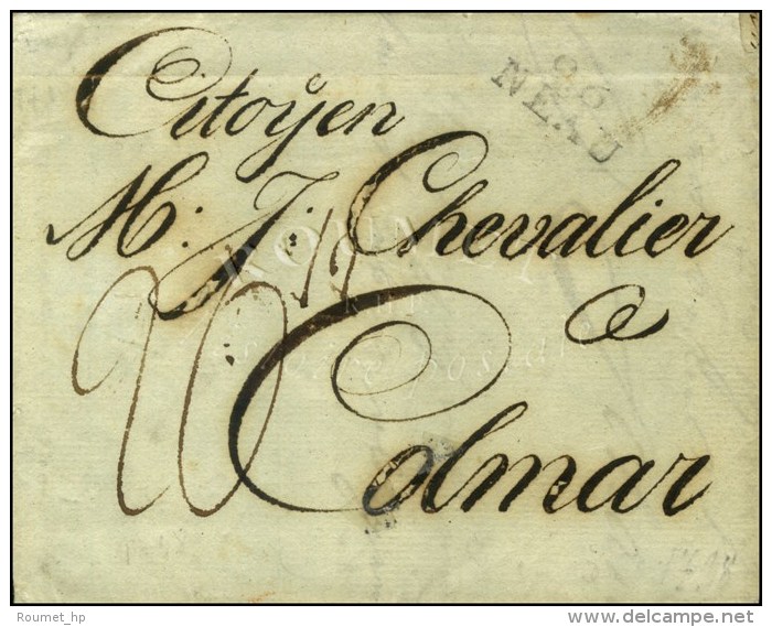 96 / NEAU (NR D'Eupen) Sur Lettre Avec Texte Dat&eacute; D'Eupen. 1798. - TB. - R. - 1792-1815: Départements Conquis