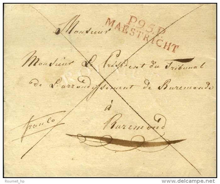 P. 95. P. / MAESTRICHT Rouge. 1807. - SUP. - 1792-1815: Départements Conquis