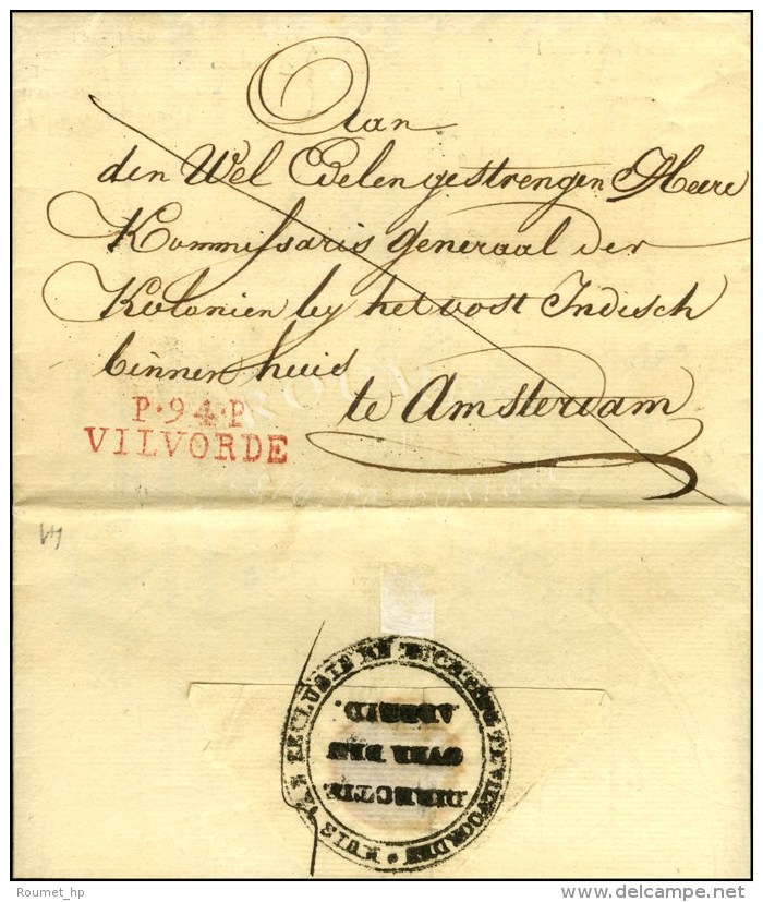P. 94. P. / VILVORDE Rouge. 1826 (tardif). - SUP. - 1792-1815: Départements Conquis