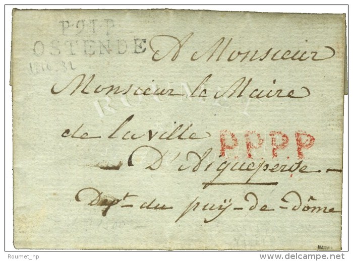 P. 91. P. / OSTENDE. 1810. - TB / SUP. - 1792-1815: Départements Conquis
