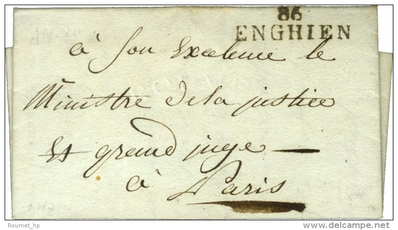 86 / ENGHIEN (38 Mm). An 12. - SUP. - 1792-1815: Départements Conquis