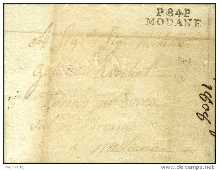 P. 84. P. / MODANE (27 X 8). 1808. - TB / SUP. - 1792-1815: Départements Conquis