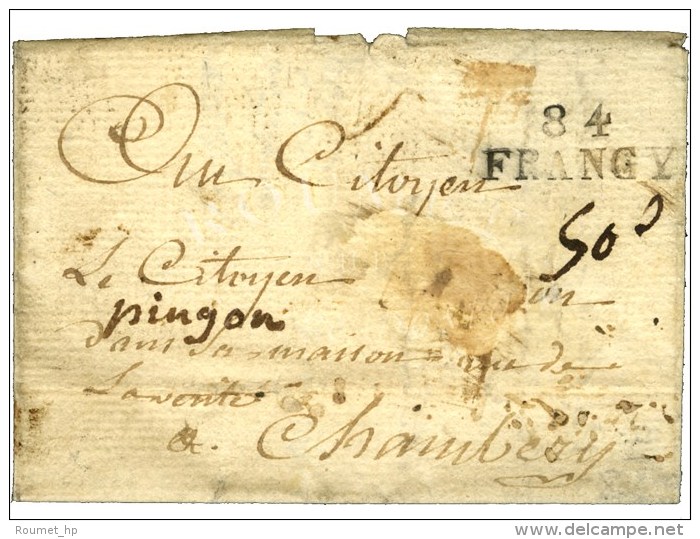 84 / FRANGY. An 4. - TB. - 1792-1815: Départements Conquis