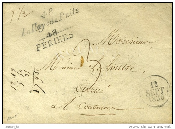 48 / La Hayeau Puits + 48 / PERIERS Dateur A 1830. - SUP. - R. - Sonstige & Ohne Zuordnung