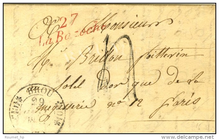 27 / La Bazoche Rouge  C&agrave;d T 11 BROU (27). 1831 Taxe Tampon 4. 1834. - SUP. - Sonstige & Ohne Zuordnung