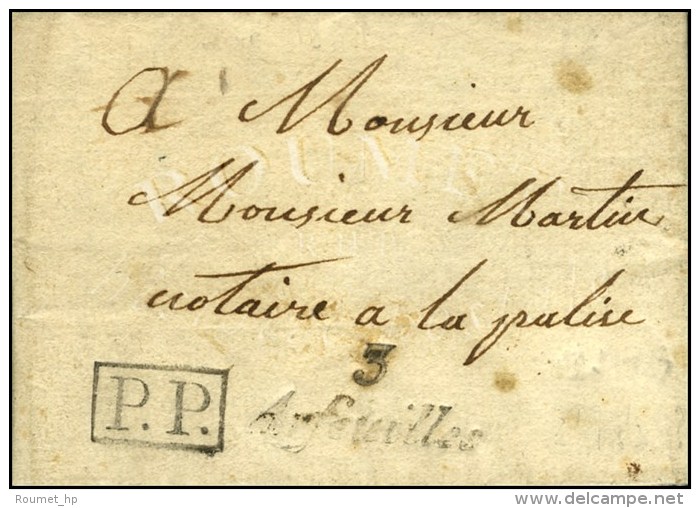 3 / Arfeuilles + P.P. Sur Lettre Avec Texte Dat&eacute; 1839. - TB / SUP. - R. - Other & Unclassified