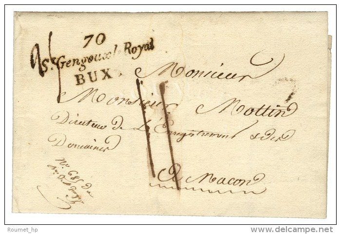 70 / St Gengoux Le Royal / BUXY. 1825. - SUP. - Sonstige & Ohne Zuordnung