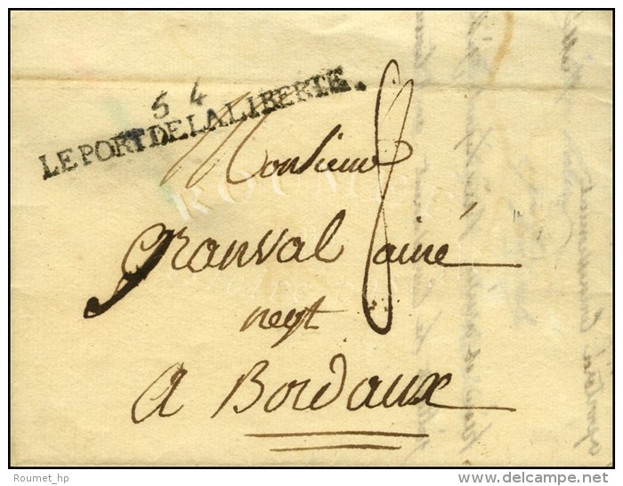 54 / LE PORT DE LA LIBERTE (NR De Port Louis). 1811. - SUP. - 1701-1800: Vorläufer XVIII