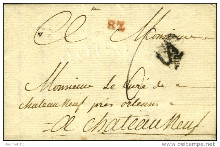 RZ Rouge (L. N&deg; 15) Sur Lettre Avec Texte Dat&eacute; De La Salp&eacute;tri&egrave;re Le 22 Juin 1783. - SUP. -... - 1701-1800: Vorläufer XVIII