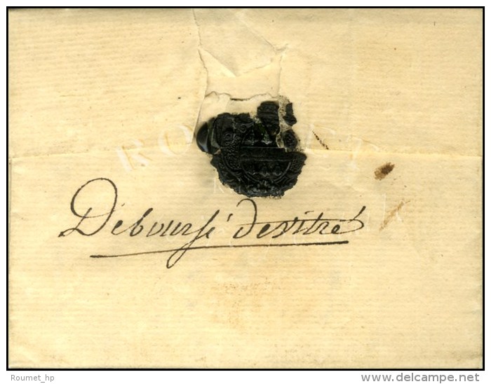 '' D&eacute;bours&eacute; De Vitr&eacute; '' (L. N&deg; 4) Sur Lettre Avec Texte Dat&eacute; 1758. - TB / SUP. - R. - 1701-1800: Vorläufer XVIII