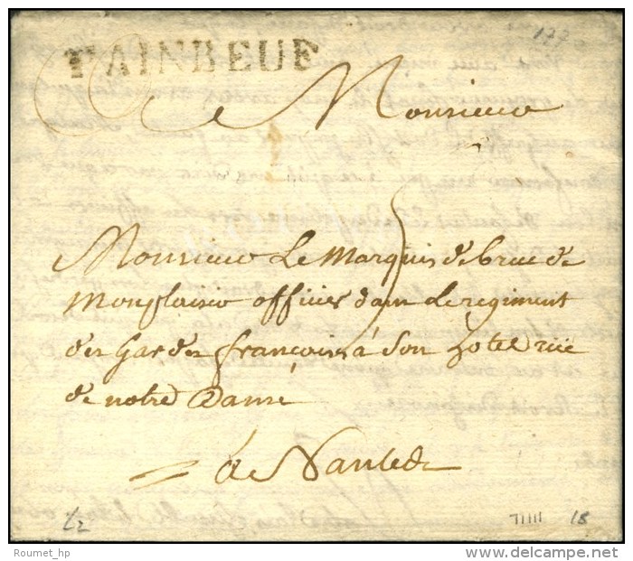 PAIMBEUF (L. N&deg;2) Sur Lettre Avec Tr&egrave;s Long Texte Dat&eacute; 1770. - TB / SUP. - 1701-1800: Vorläufer XVIII