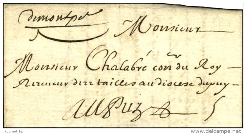 '' De Montpellier '' (L. N&deg; 1). 1699. - TB. - R. - ....-1700: Vorläufer