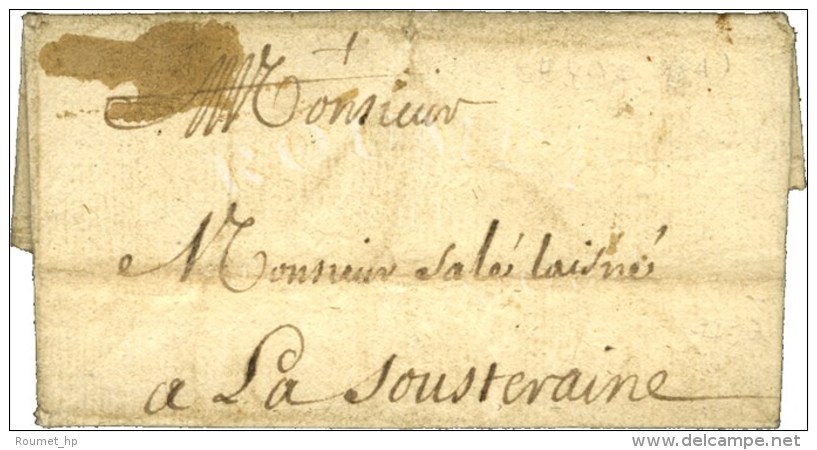 Lettre Avec Texte Dat&eacute; De Bellac (Haute Vienne). 1694. - TB. - ....-1700: Vorläufer
