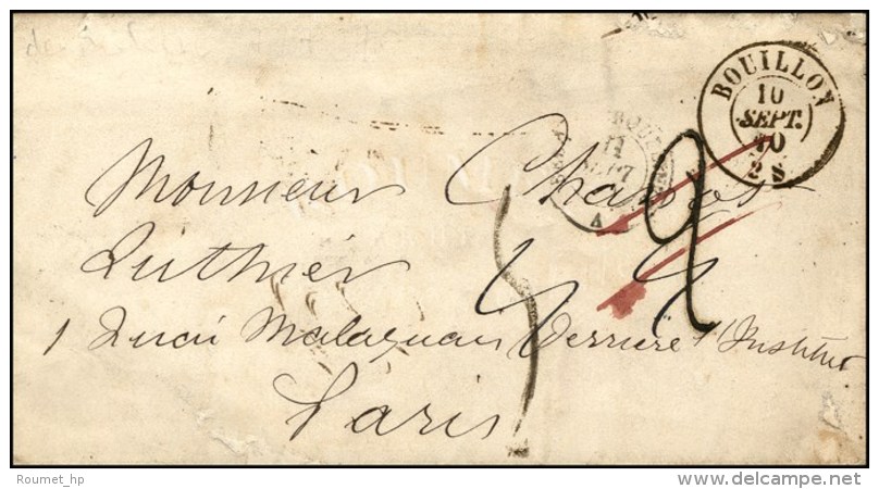 Lettre D'un Militaire Dat&eacute;e De Sedan Le 7 Septembre 1870 (pendant Le Si&egrave;ge) Confi&eacute;e &agrave;... - War 1870