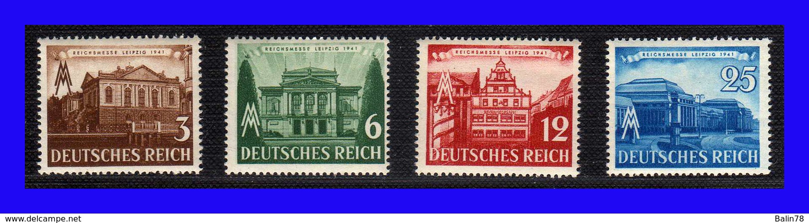 1941 - Alemania - Sc. 498 - 501 - MNH -  AL-131 - Nuevos