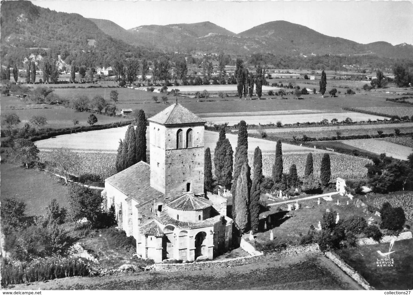 31-SAINT-BERTRAND-DE-COMMINGES- EGLISE ST JUST VUE DU CIEL - Saint Bertrand De Comminges