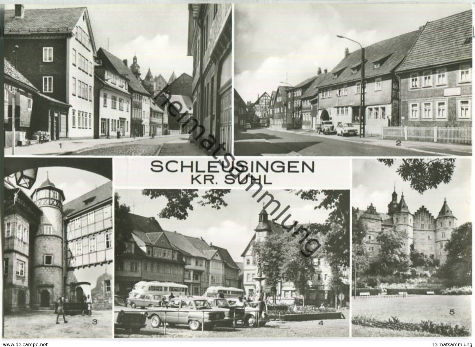 Schleusingen - Foto-Ansichtskarte - Schleusingen