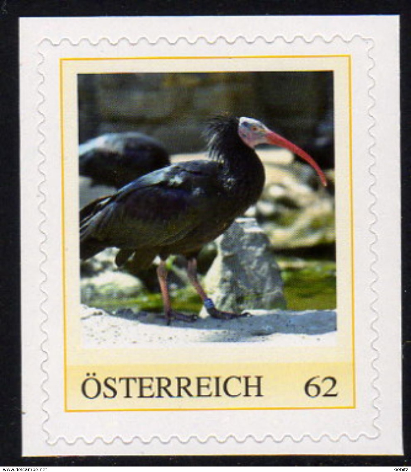 ÖSTERREICH 2011 ** Waldrapp / Geronticus Eremita - PM Personalized Stamp MNH - Sonstige & Ohne Zuordnung