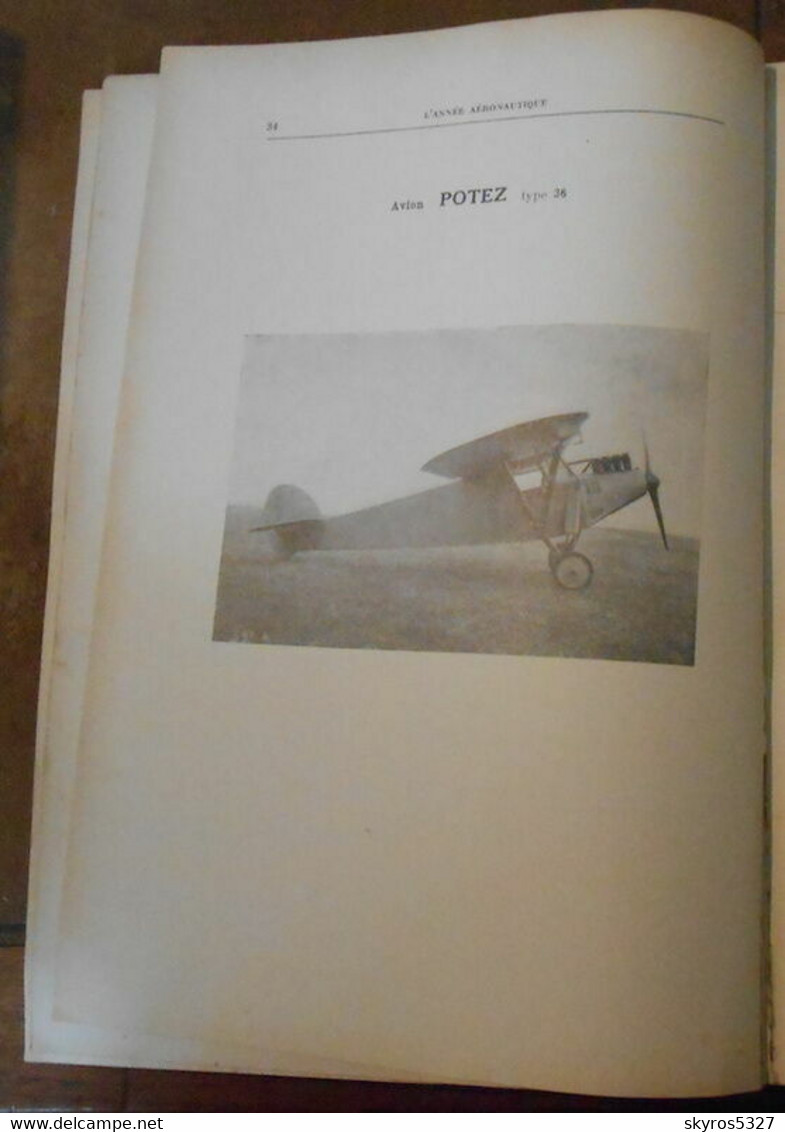 L'Année Aéronautique 1929-1930 - Avión