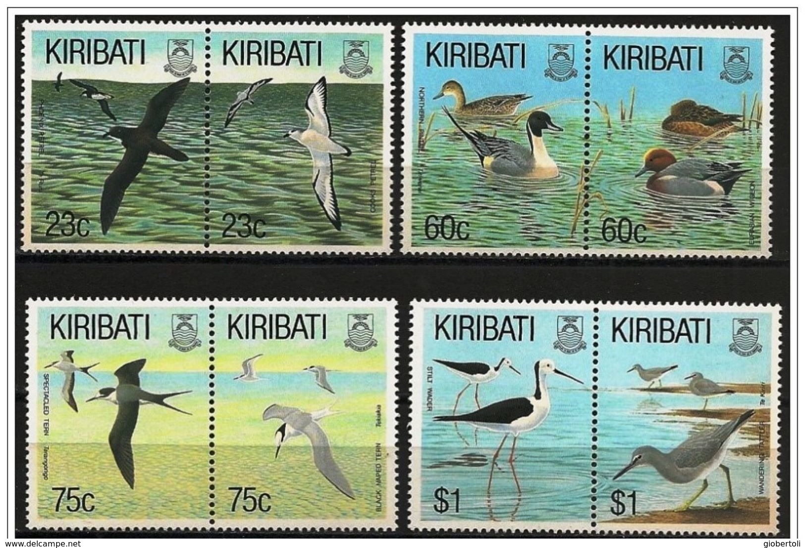 Kiribati: Uccelli Diversi, Différents Oiseaux, Different Birds - Albatros