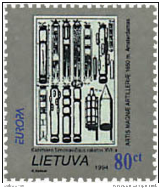 Ref. 62926 * NEW *  - LITHUANIA . 1994. EUROPA CEPT. GREAT DISCOVERIES. EUROPA CEPT. GRANDES DESCUBRIMIENTOS - Lituania