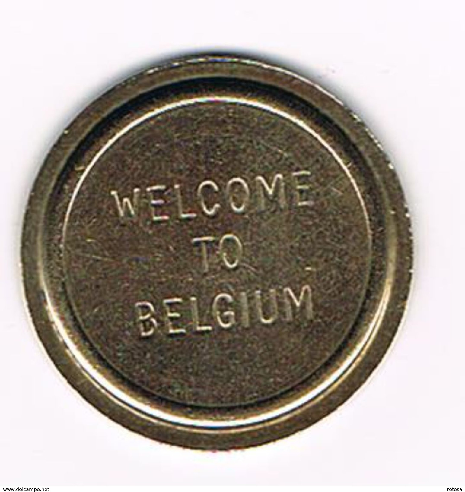 )  PENNING BAGGAGE CART SERVICE - WELCOME TO BELGIUM - Touristiques
