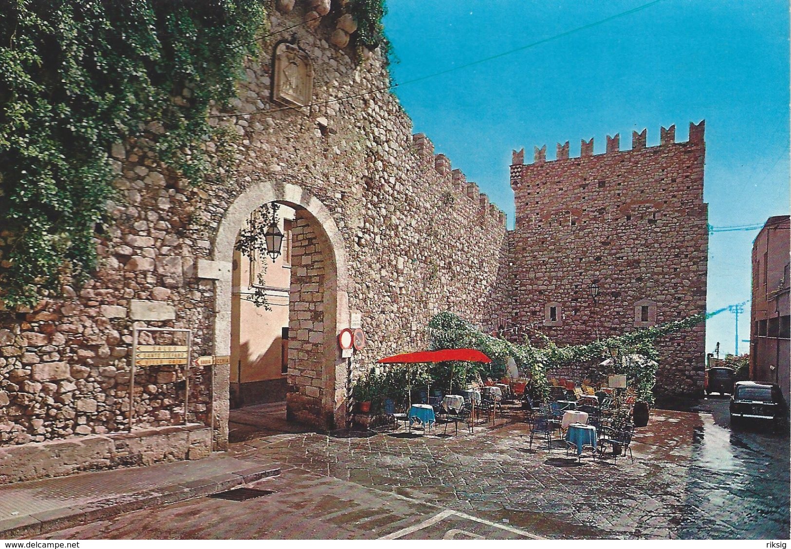 Taormina  Palazzo Duca S. Stefane E Porta Catania.     Italy.  # 06417 - Other & Unclassified