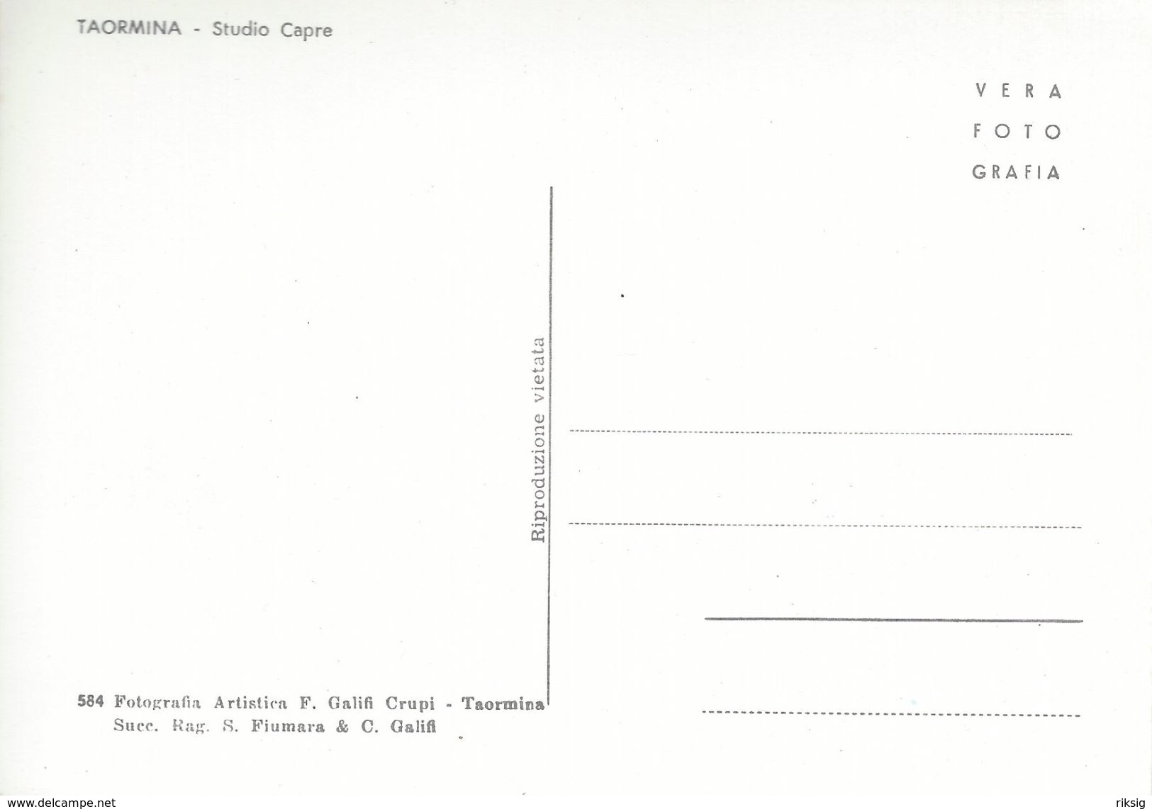 Taormina  - Studio Capre     Italy.  # 06418 - Other & Unclassified